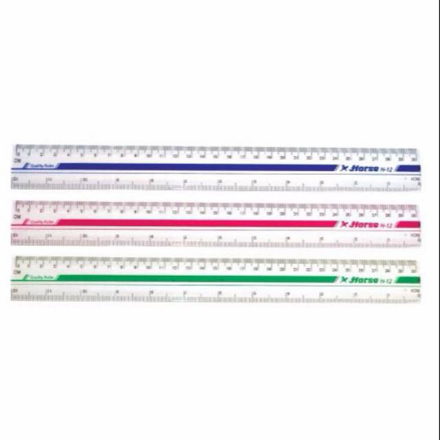 

Horse Ruler H-12 Penggaris 12 Inches