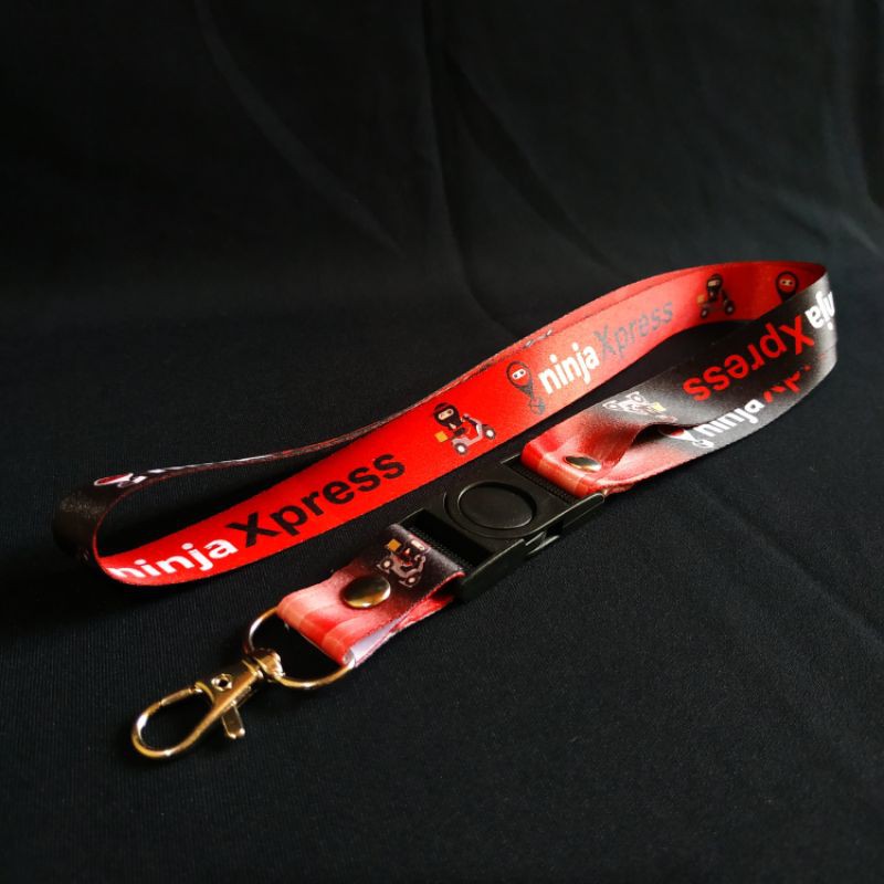 

Tali Lanyard Id Card Ninja Express Satuan Grosir