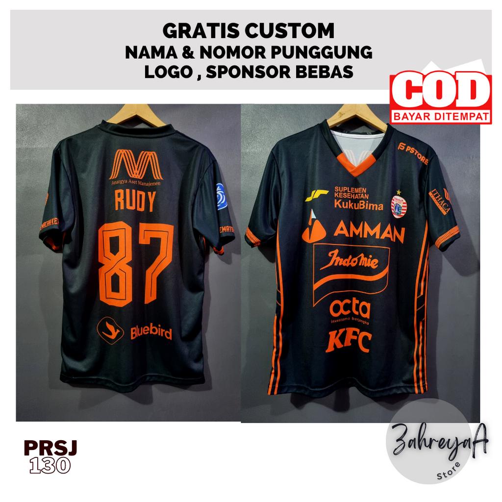 [COD] JERSEY PERSIJA ALTERNATE 2022 I GRATIS SABLON NAMESET I FULL PRINTING I BAJU PERSIJA