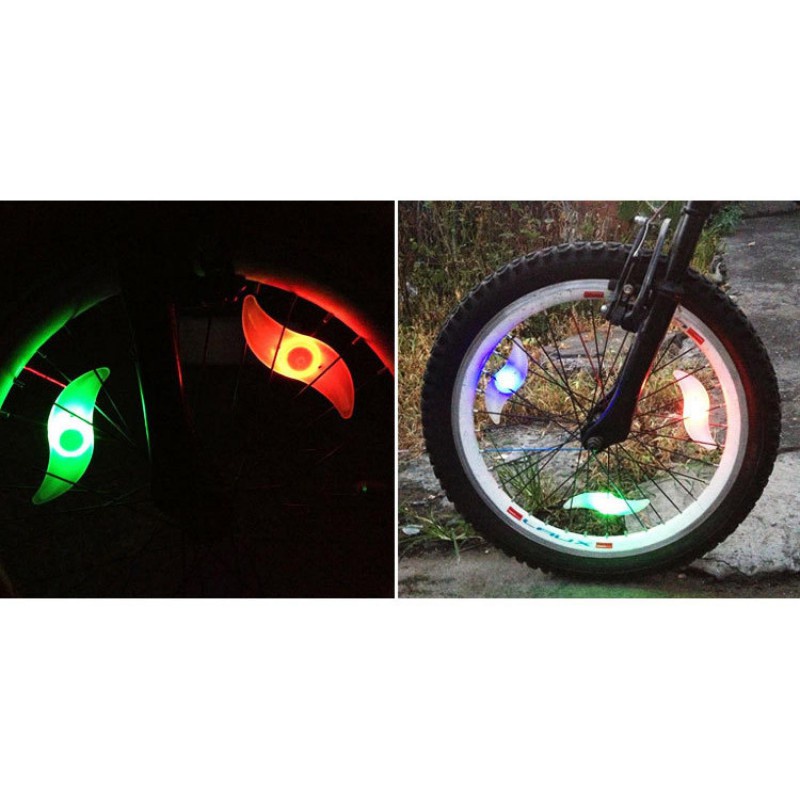 Aksesoris Sepeda Lampu Hias LED Ban Colorful LED Bicycle Wheel Light