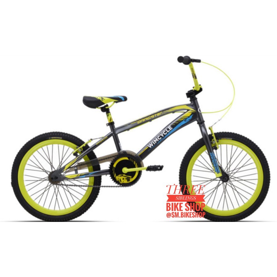 SEPEDA BMX WIMCYCLE DRAGSTER 20 INCH GREY