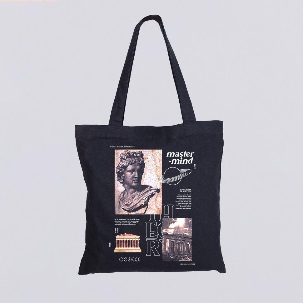 TLO.02Jn22ᴮ– Tas Totebag Mastermind Series (Ada Resleting)