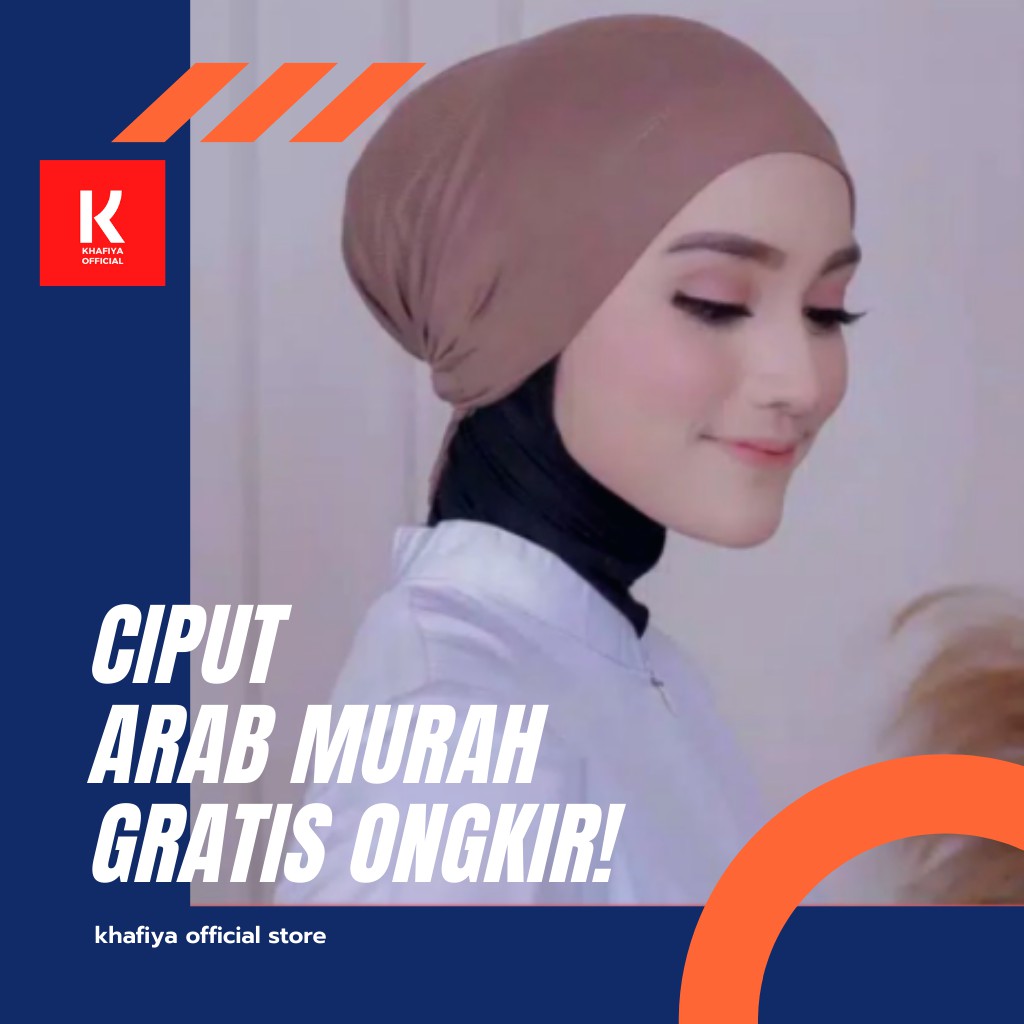 CIPUT ARAB Bahan Katun Dingin Halus
