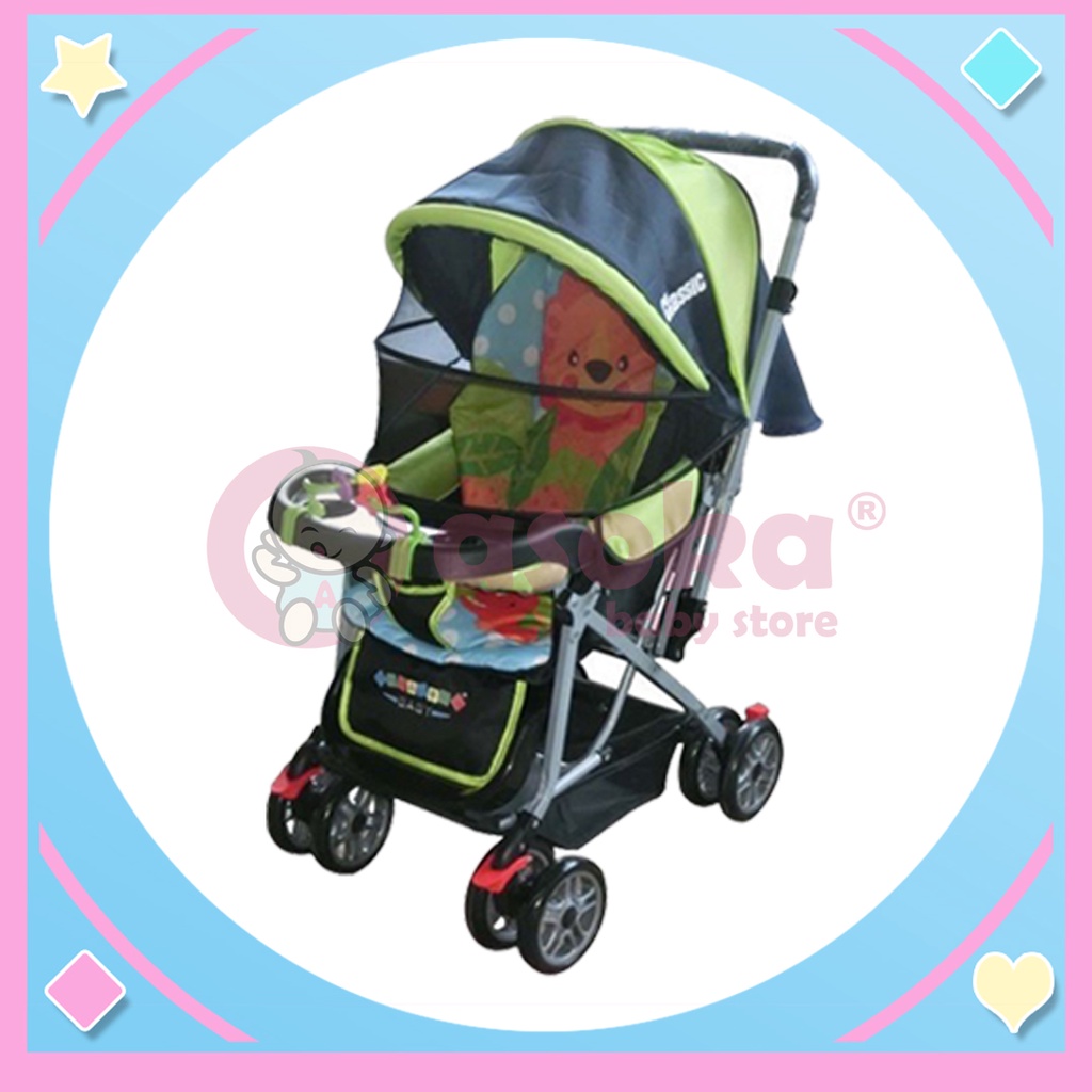 Stroller Pliko Creative 218 Classic - Kereta Dorong Bayi ASOKA