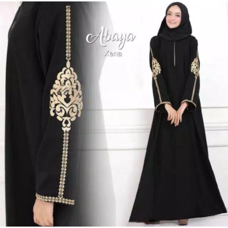 abaya ziper xena