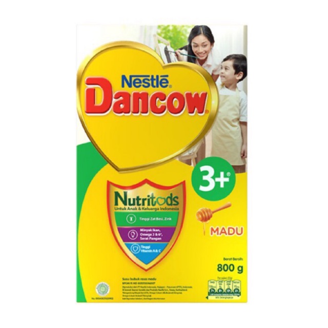 

Dancow 3+ Nutritods Madu 800gr