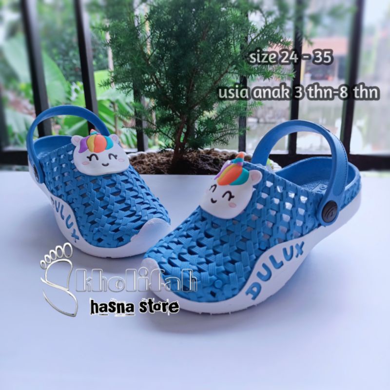 SANDAL BAIM ANAK PEREMPUAN 3THN - 8THN WARNA KARAKTER UNICON 24-35 283d DULUX