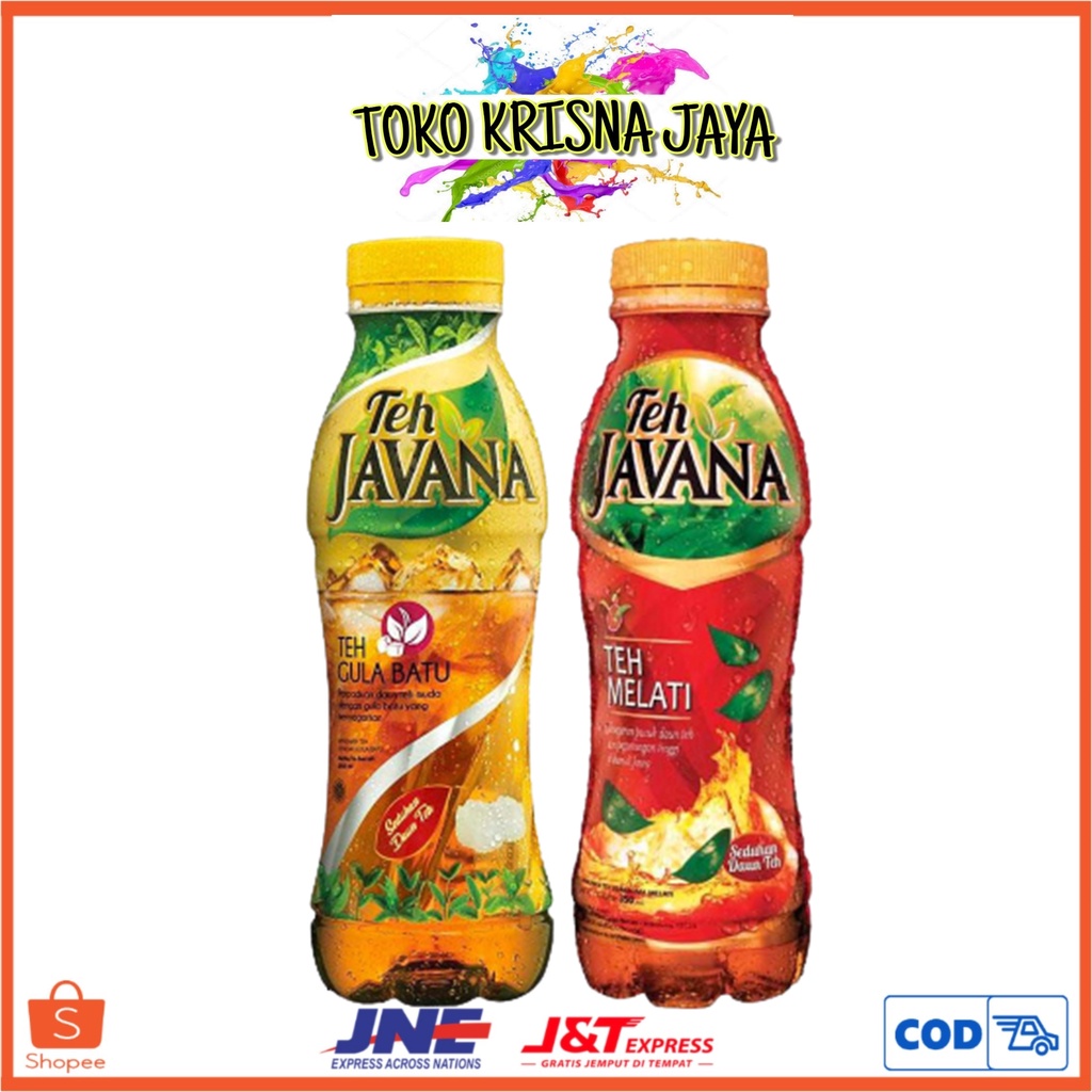 

JAVANA TEH MELATI | GULA BATU MINUMAN TEH NETTO 3 PCS X 350 ML