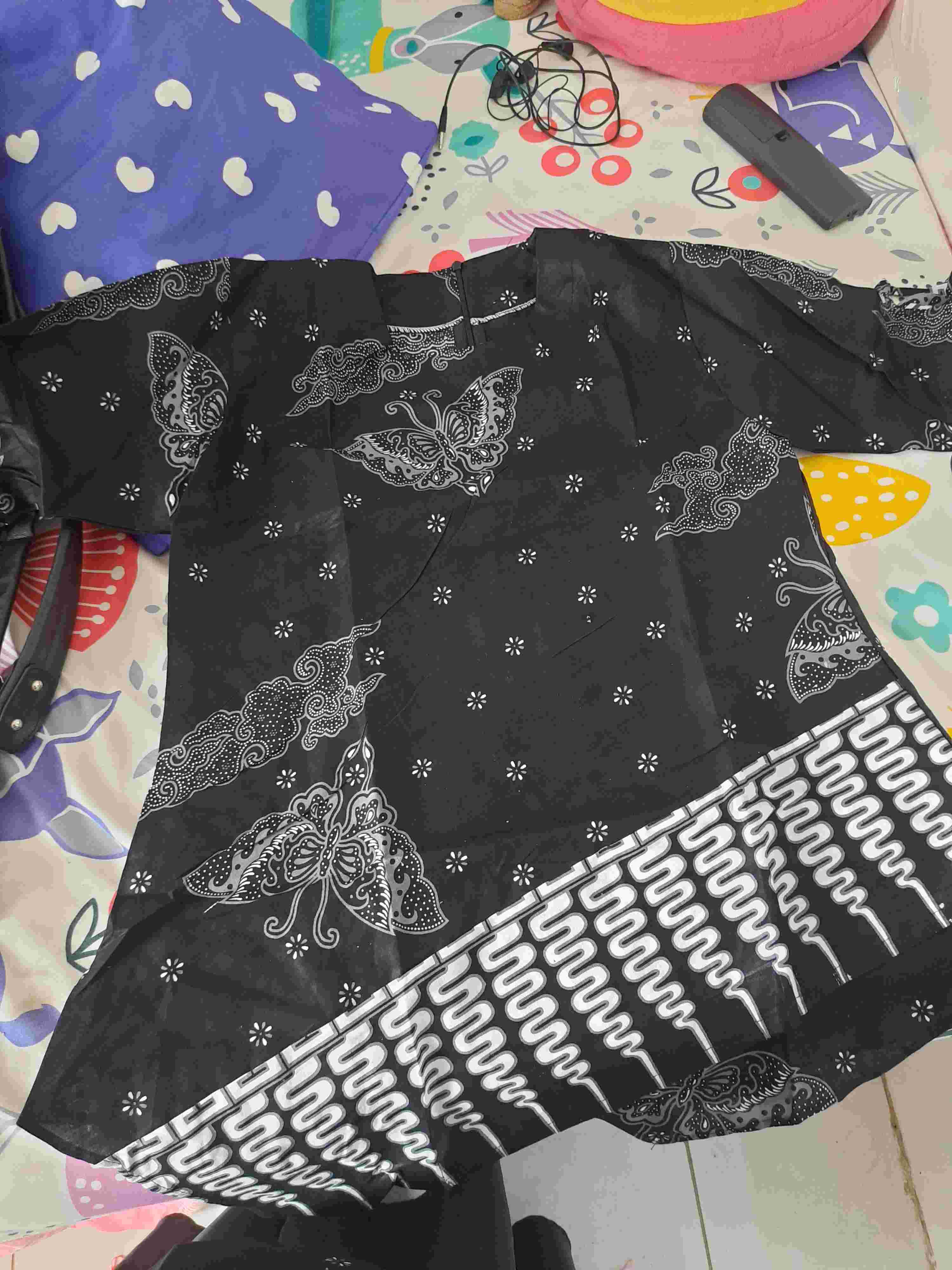 Cod -sarwenda Couple Murah/ Batik Couple Atasan Blouse Bzm 221 Original Seragam Sarimbit Garansi