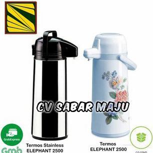 Thermos / Termos Pencet Elephant Ap-2500 Dan St-2500 / Air Pot Vacuum - 2500 Ap Kyungmishop19