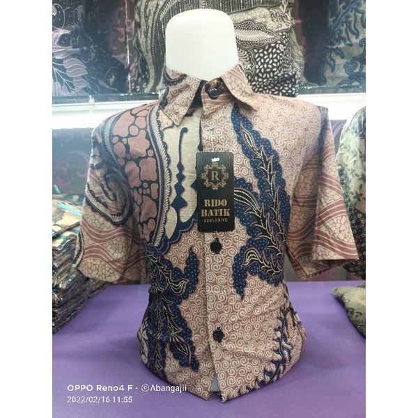 KEMEJA BATIK ANAK LAKI LAKI KATUN PREMIUM LENGAN PANJANG MOTIF TERBARU 2-16TAHUN VIRAL cod gosend