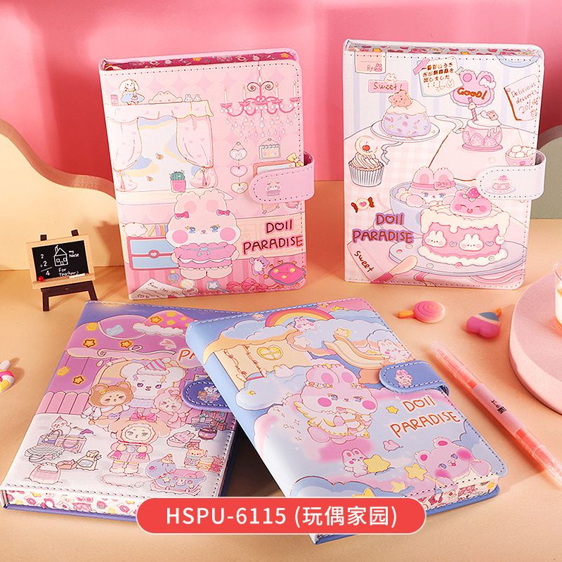 Buku Notebook Lucu Diary Agenda Import Doll Paradise