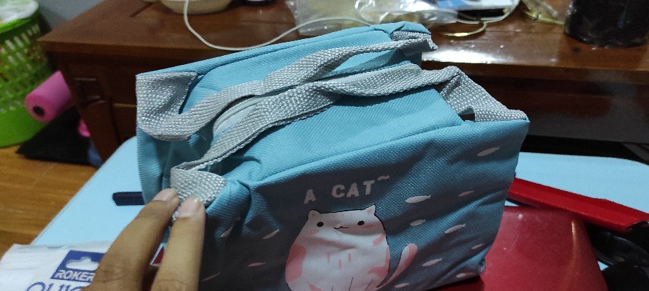 Mm-115 Lunch Bag Cooler Bag Motif Lucu/tas Tahan Panas Dan Tahan Dingin/tas Bekal Makan Siang