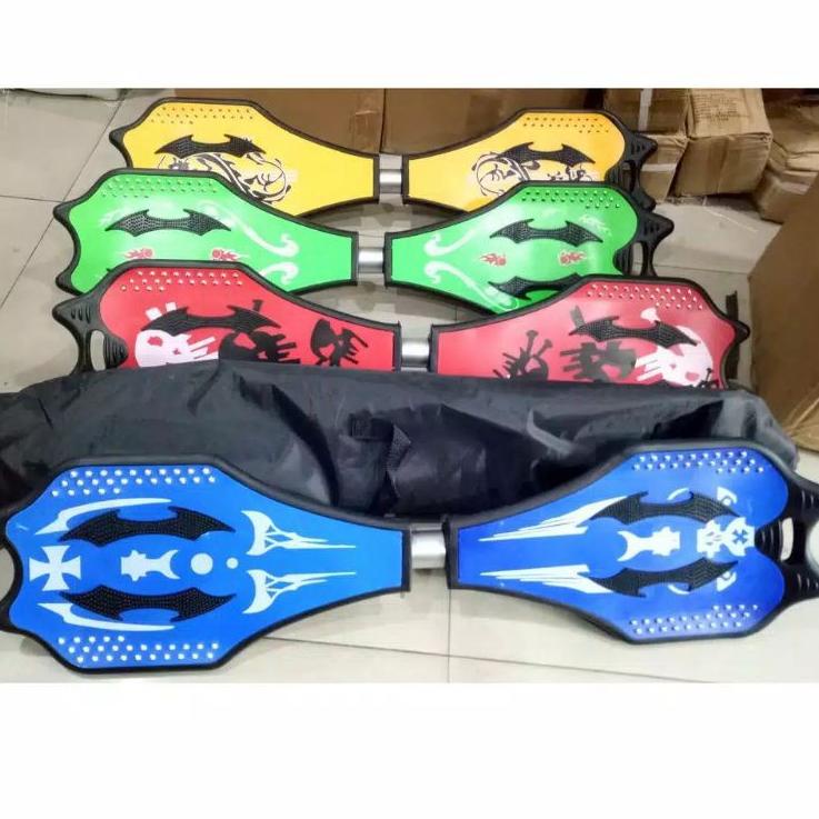❄ waveboard/snake board skateboard goyang motif terbaru ➺