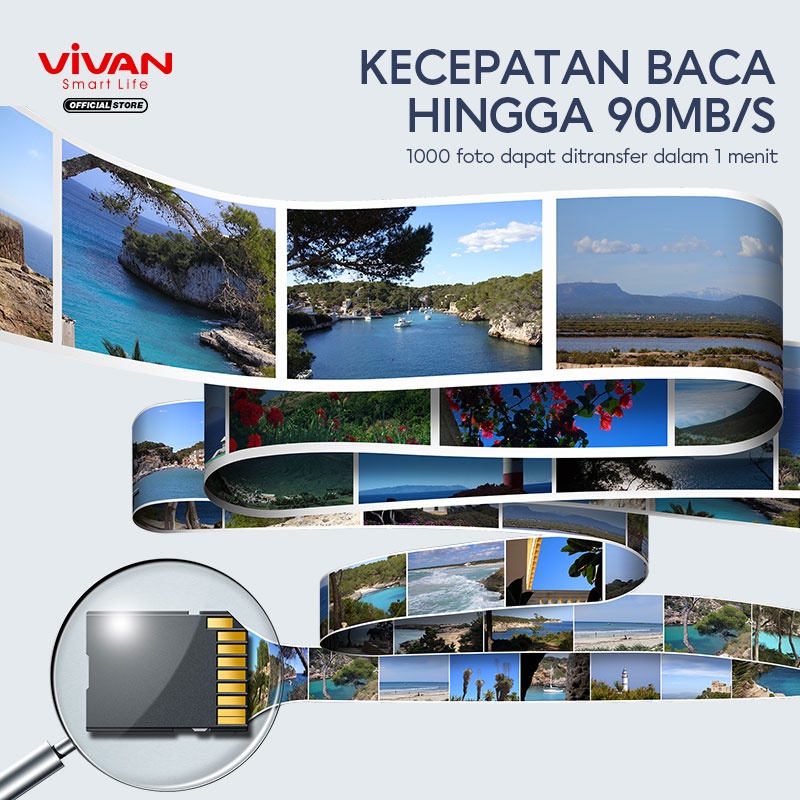 VIVAN MEMORY MEMORI SD Card 32GB VS32 Garansi Resmi 1 Tahun