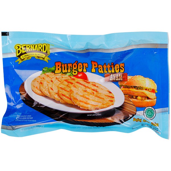 

[READY STOCK] BERNARDI BURGER PATTIES AYAM