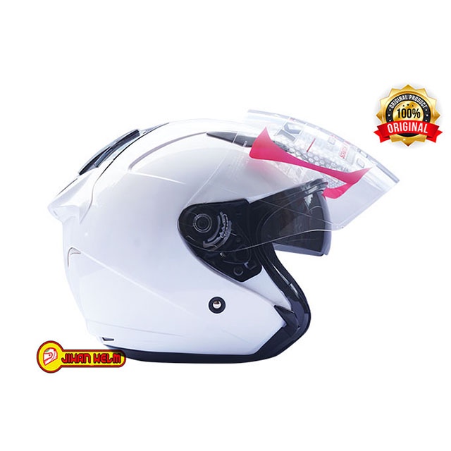 HELM / KYT / HELM KYT / KYT GALAXY / HELM KYT GALAXY WHITE TERMURAH-1