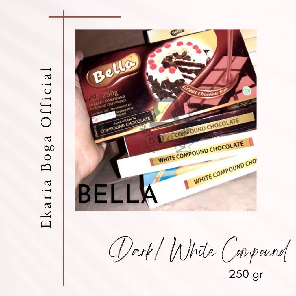 

COKELAT | COKLAT BATANG / BLOK / KEMASAN | BELLA COMPOUND 250GR