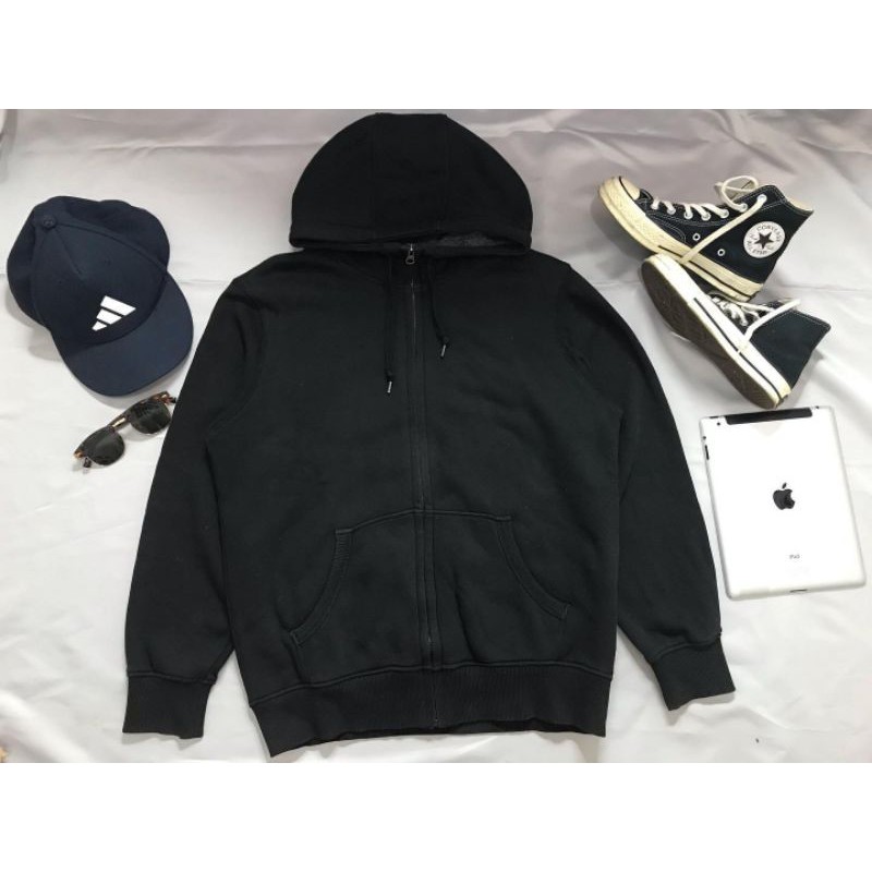 zip hoodie uniqlo polos second