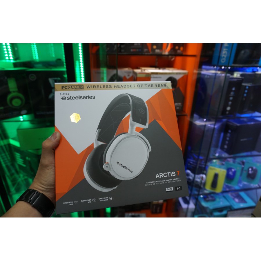 STEELSERIES ARCTIS 7 7.1 DTS WIRELESS GAMING HEADSET