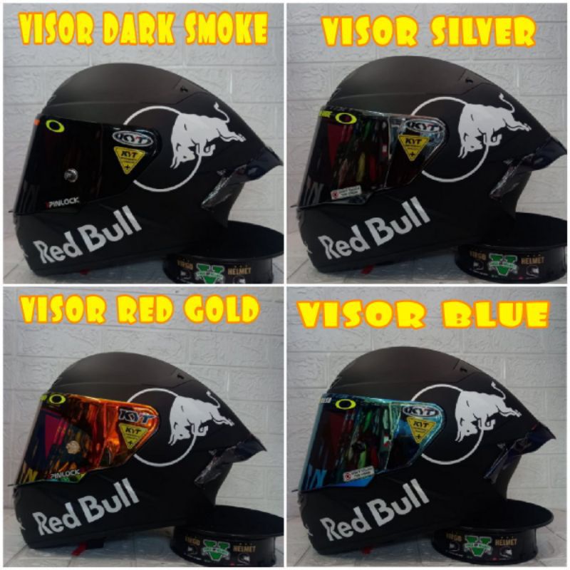 KYT HELM TT COURSE SOLID BLACK DOFF PAKET KOMPLIT FLAT VISOR , SPOILER SNI DOT