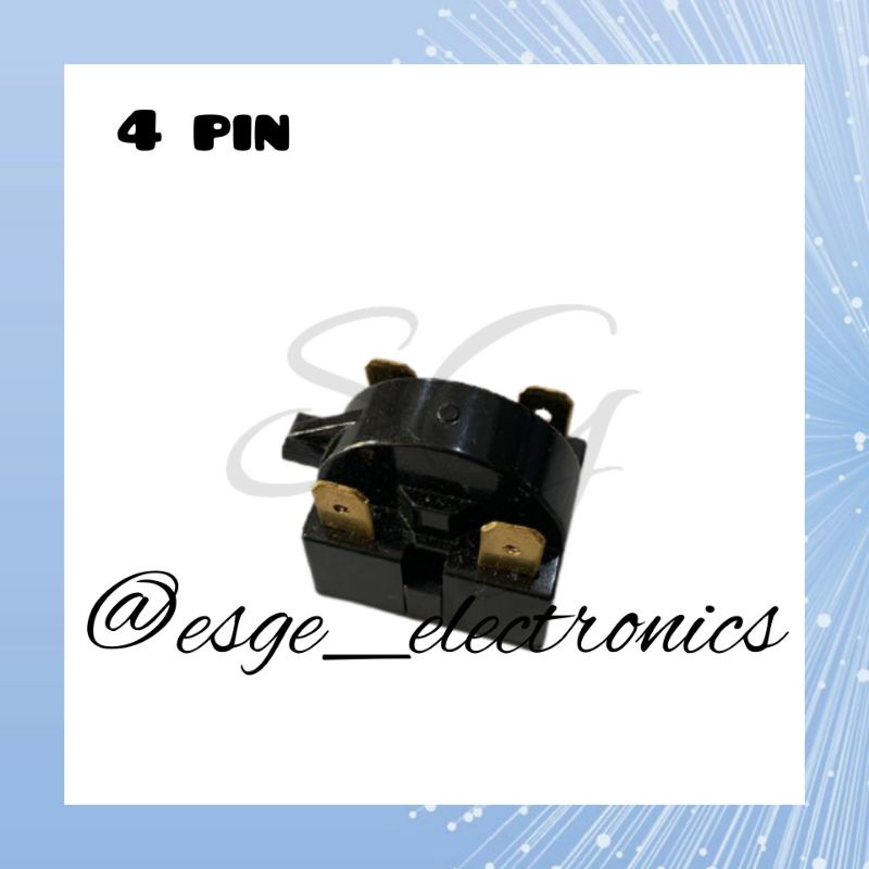 PTC RELAY KULKAS KOMPRESOR PENDINGIN KULKAS RILAY KULKAS RILEI KULKAS 1 PIN 2 PIN 3 PIN 4 PIN ATAS KANAN KIRI COMPRESSOE KULKAS RELAY PTC KOTAK HITAM KULKAS KOMPONEN KULKAS RELAY PTC KOMPRESOR KULKAS RILEY KULKAS 1 2 3 4 PIN KAKI