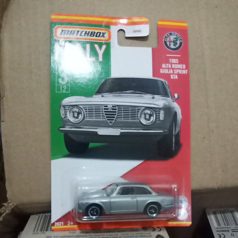 1965 alfa romeo giulia sprint gta matchbox