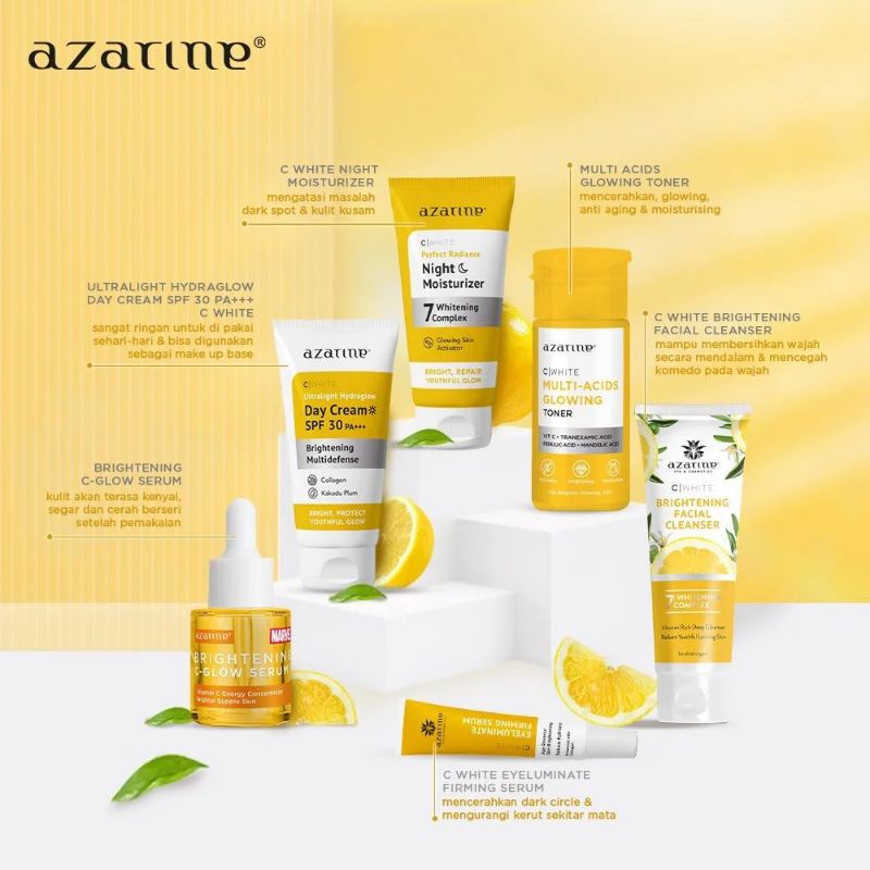 Azarine Paket Flek, anti aging dan Mencerahkan