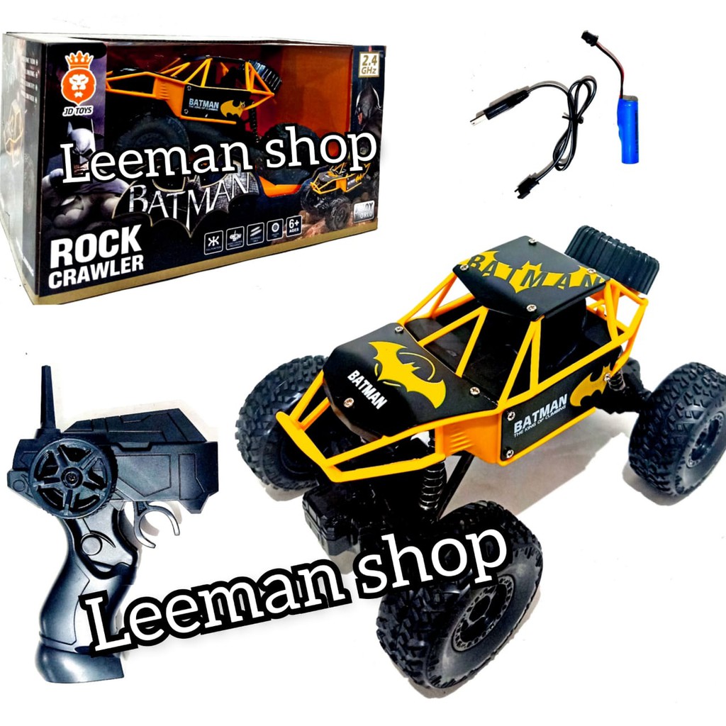 MOBIL RC ROCK CRAWLER BATMAN CAR 4WD ALLOY NO.699-132E