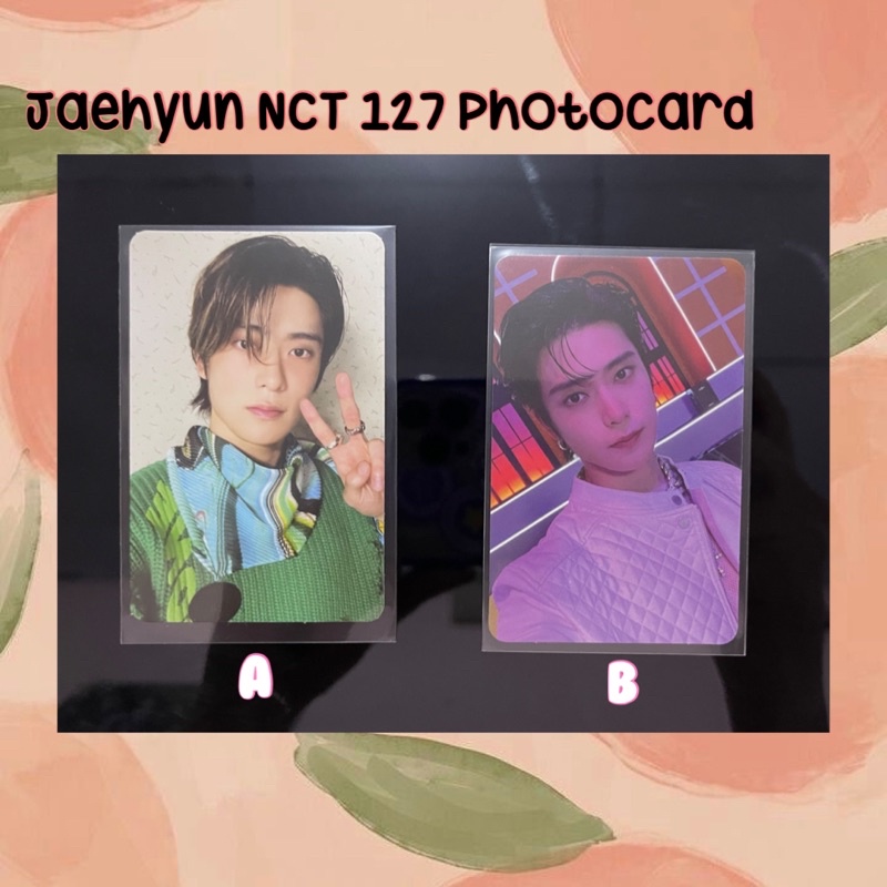 [READY] PHOTOCARD (PC) Jaehyun NCT 127 Official Album - favorite catharsis sticker sticker photobook