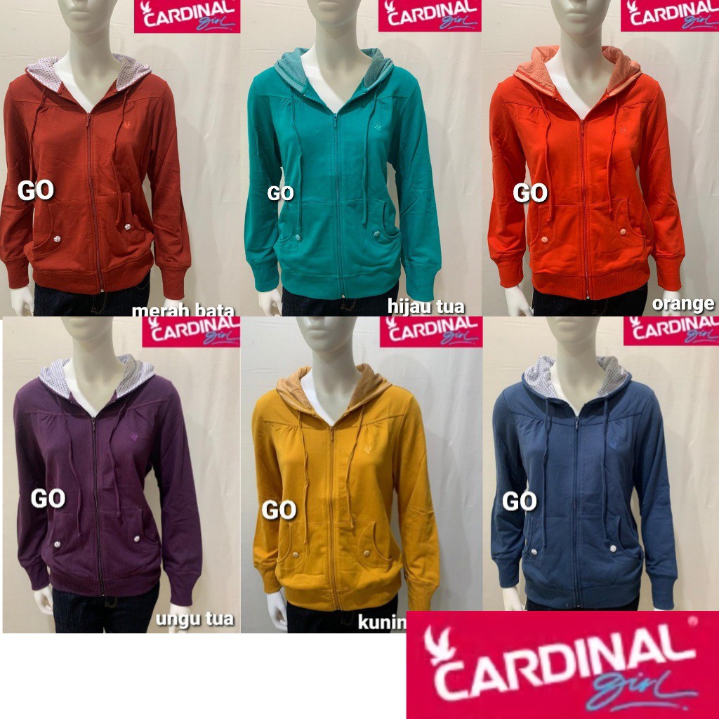 BB CARDINAL SWEATER GIRL 138 Jaket Cewek Sweater Cardinal 100% Original