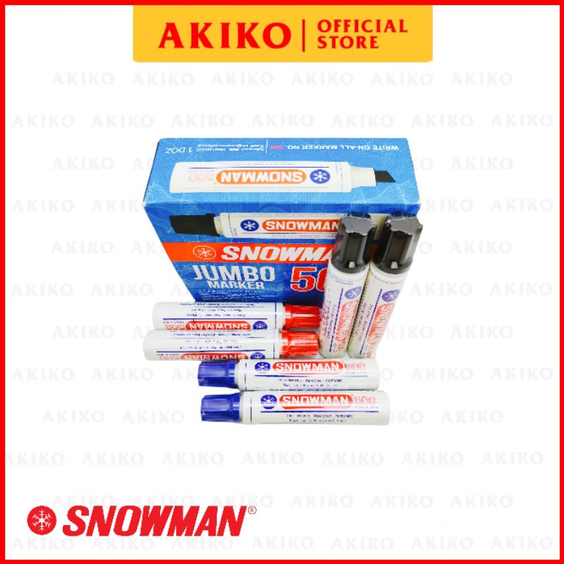 

Spidol Snowman Jumbo Marker 500