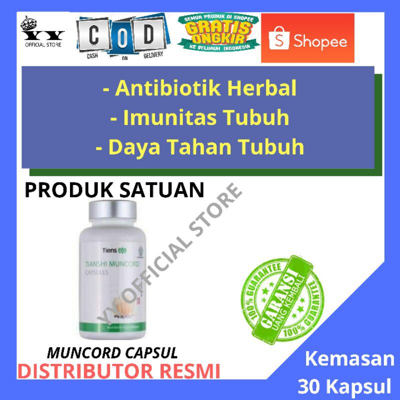 Multivitamin Kekebalan Tubuh Muncord isi 30 kapsul By YY Official Store