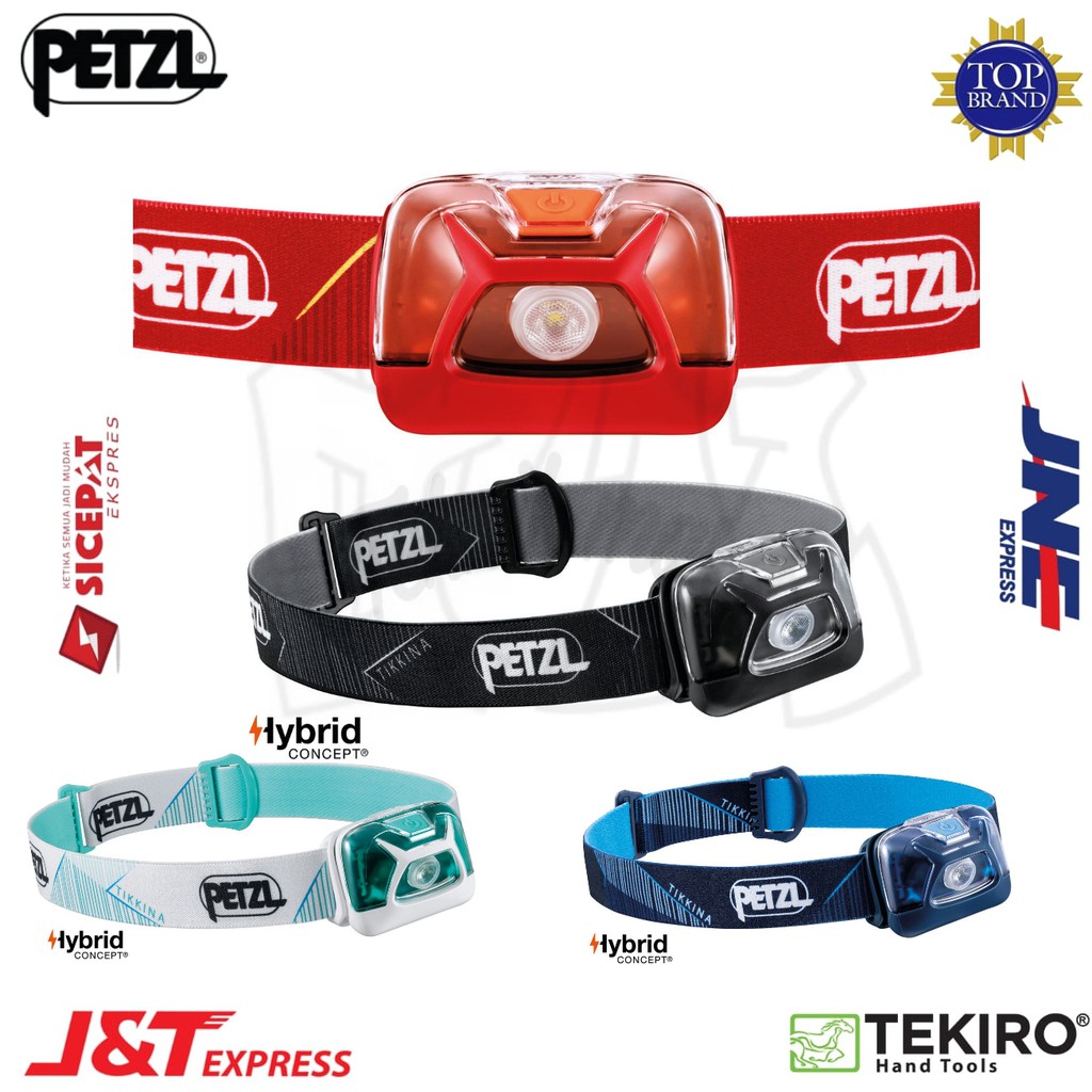 PETZL TIKKINA HEADLAMP 250 LUMENS {BLACK}