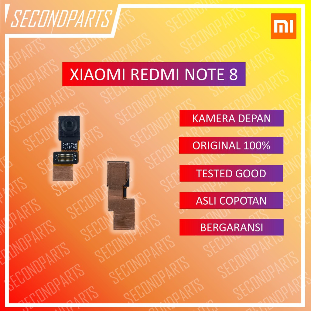 KAMERA DEPAN FRONT CAMERA XIAOMI REDMI NOTE 8 ORIGINAL COPOTAN