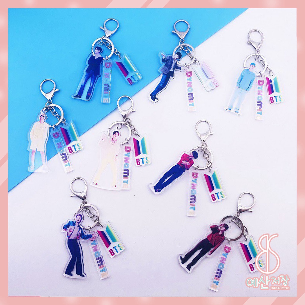 [BS] BISA COD Gantungan Kunci BTS Dynamite BT21 KPOP Key Chain - KP638