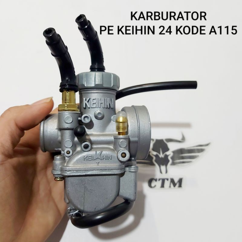 KARBU PE 24 KEIHIN KODE A115 KUALITAS TERJAMIN- KARBURATOR KEIHIN 24