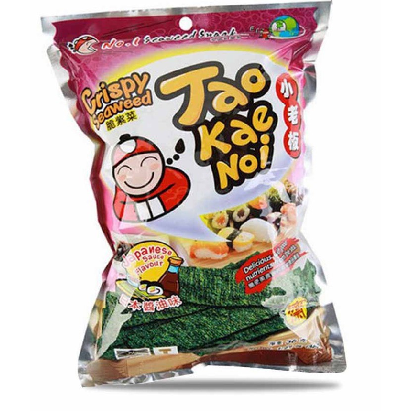 Tao Kae Noi Crispy Seaweed Snack Rumput Laut 32 Gr