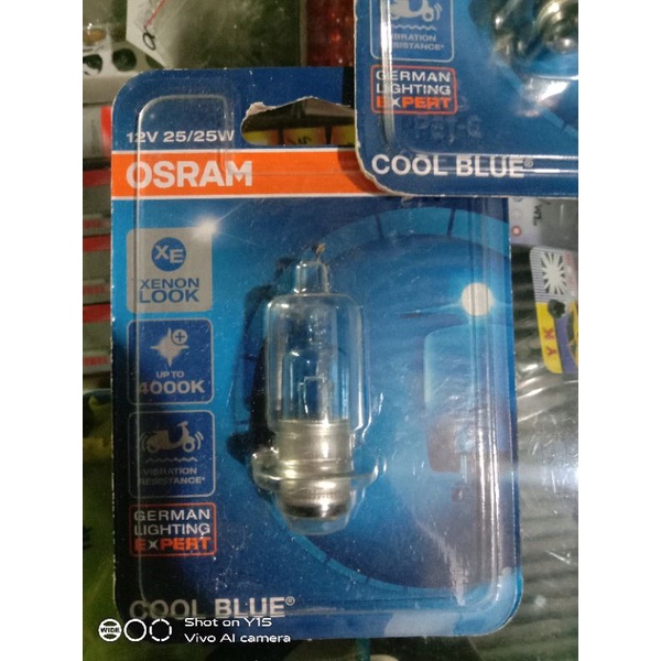 lampu depan cool blue h6 osram 12v 35/35w