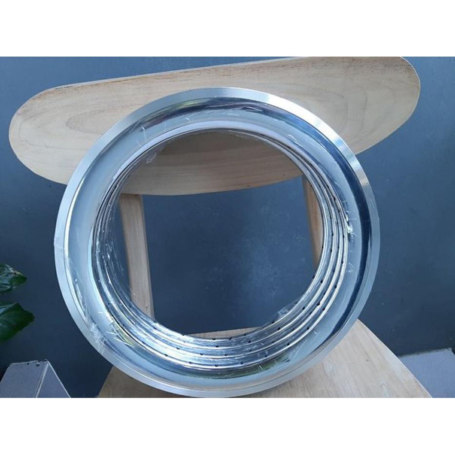 VELG RIM RIMS DECAF SILVER SEPEDA LIPAT MINI UKURAN BAN 22 INCH 451 ALEX MOULTON MINI MINION UNITED