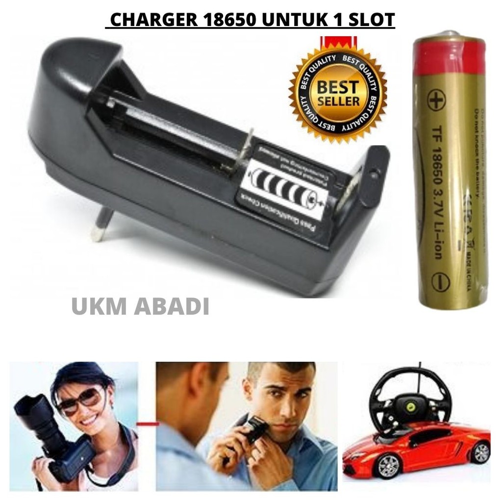 Charger Baterai 1 Slot 18650 ACC01 111107