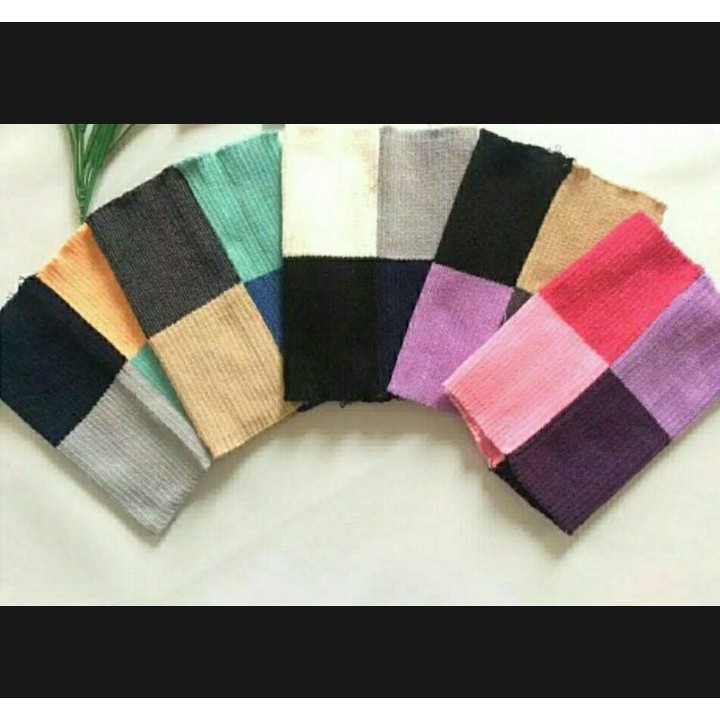 FLASH SALE - 3 PCS BANDANA RAJUT 4 WARNA. INER. CIPUT RAJUT. DALAMAN HIJAB