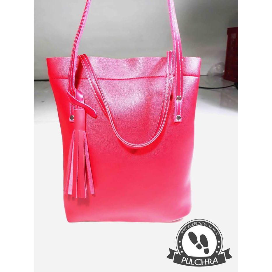 IKILOSHOP Tote Bag Rumbai Hinata Tas Cangklong Wanita Murah Trendy Cewek Fashion