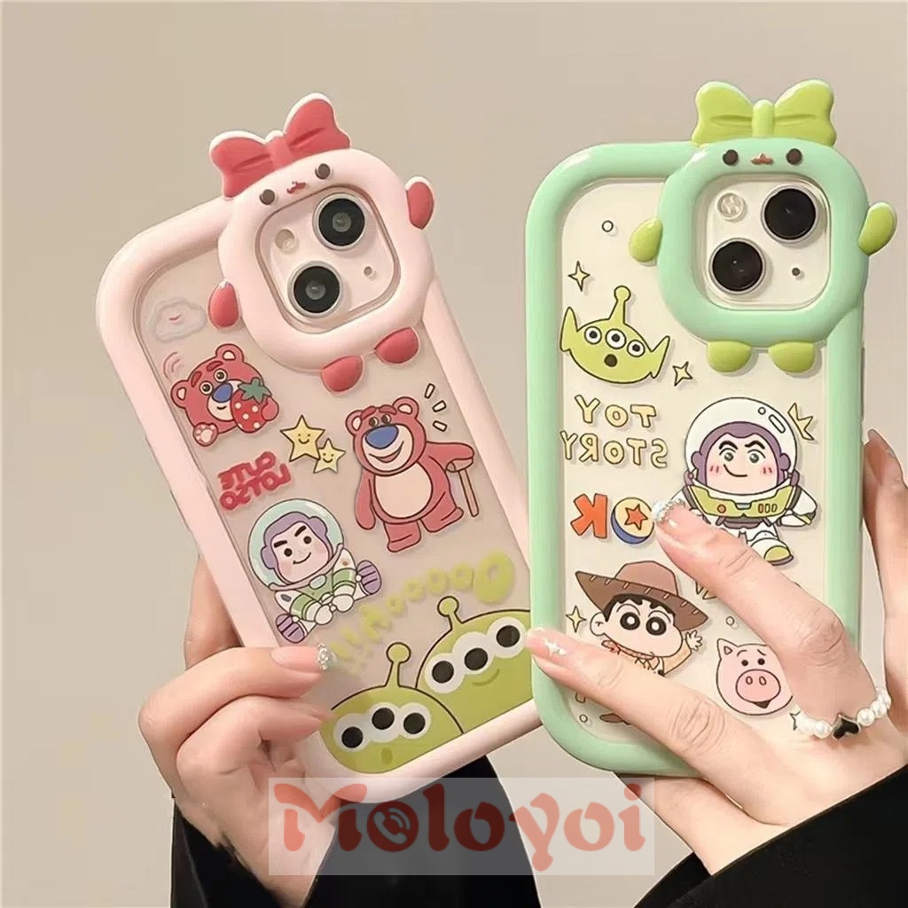 Soft Case TPU Motif Kartun Toy Story Untuk IPhone XR 13 11 12 Pro Max 7 8 Plus 6 6S Plus X XS Max SE 2020 13Pro Max