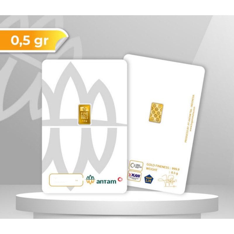 EMAS LOGAM MULIA 0,5GRAM