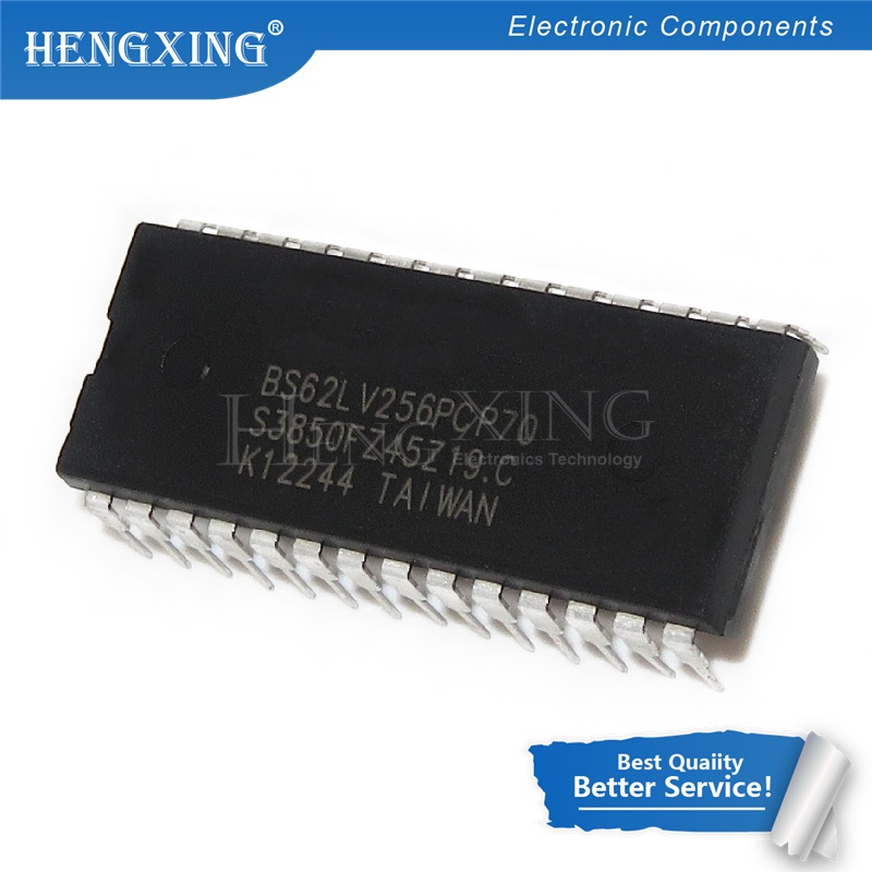 10pcs Ic BS62LV256PCP70 BS62LV256PIP-70 BS62LV256 DIP-28