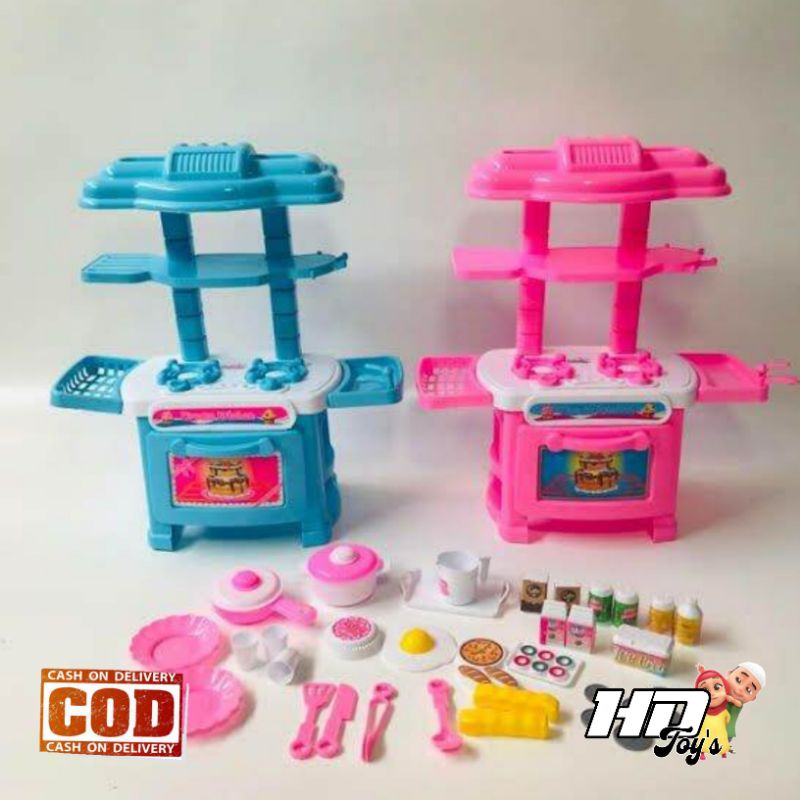 mainan masak masakan anak perempuan / mainan masak masakan / mainan kitchen set besar