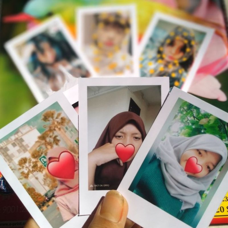 Cetak Foto Model Polaroid Ukuran 2r Murah Bisa COD Medan