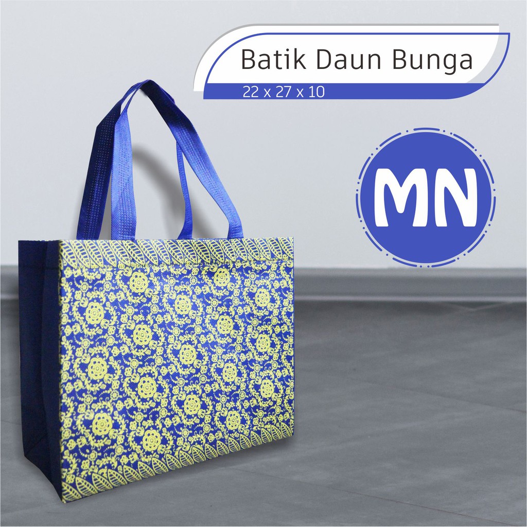 

[Cod] Tas Kain Motif Tas Souvenir Tas Spunbond Motif Ukuran 22x27x10