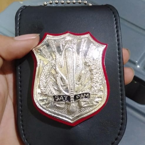 Kalung KTA SATPAM terbaru (Dove) - Putih